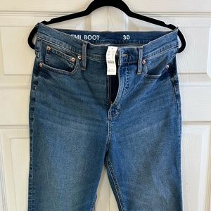 JCrew Slim Demi Boot Jeans
